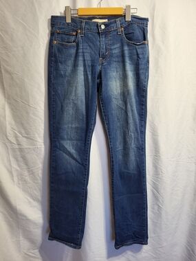 Levi's Women's Straight Leg Blue Denim Jeans, Size 29